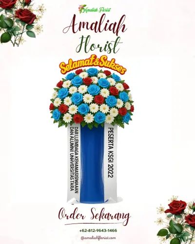 Standing Flower di Kawasan Industri Rungkut